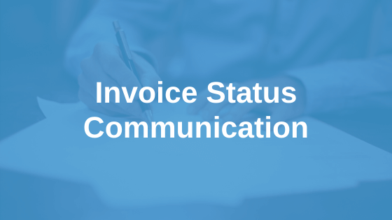 Invoice Status Communication Discussion Paper