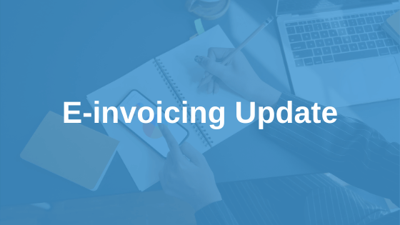E-invoicing Update October 2020