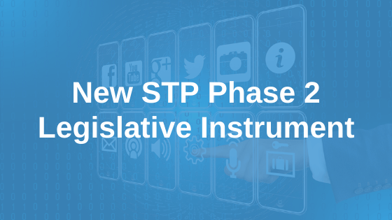 Software Industry Welcomes New STP Legislative Instrument