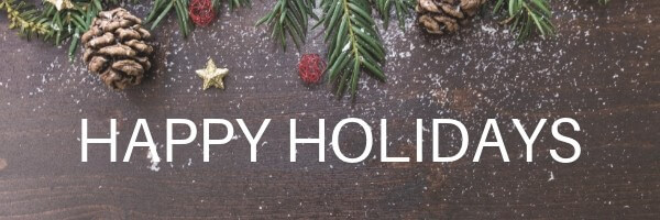 Reflecting on 2018 and Happy Holidays!