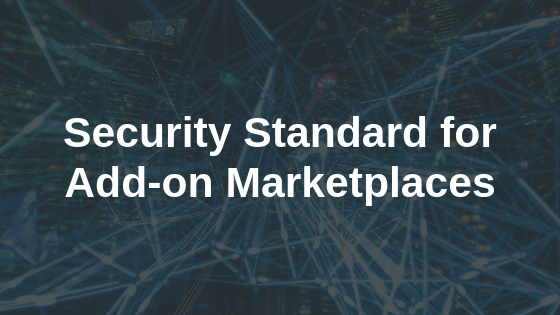 Security Standard for Add-on Marketplaces