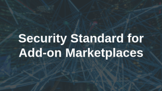 Security Standard for Add-on
Marketplaces